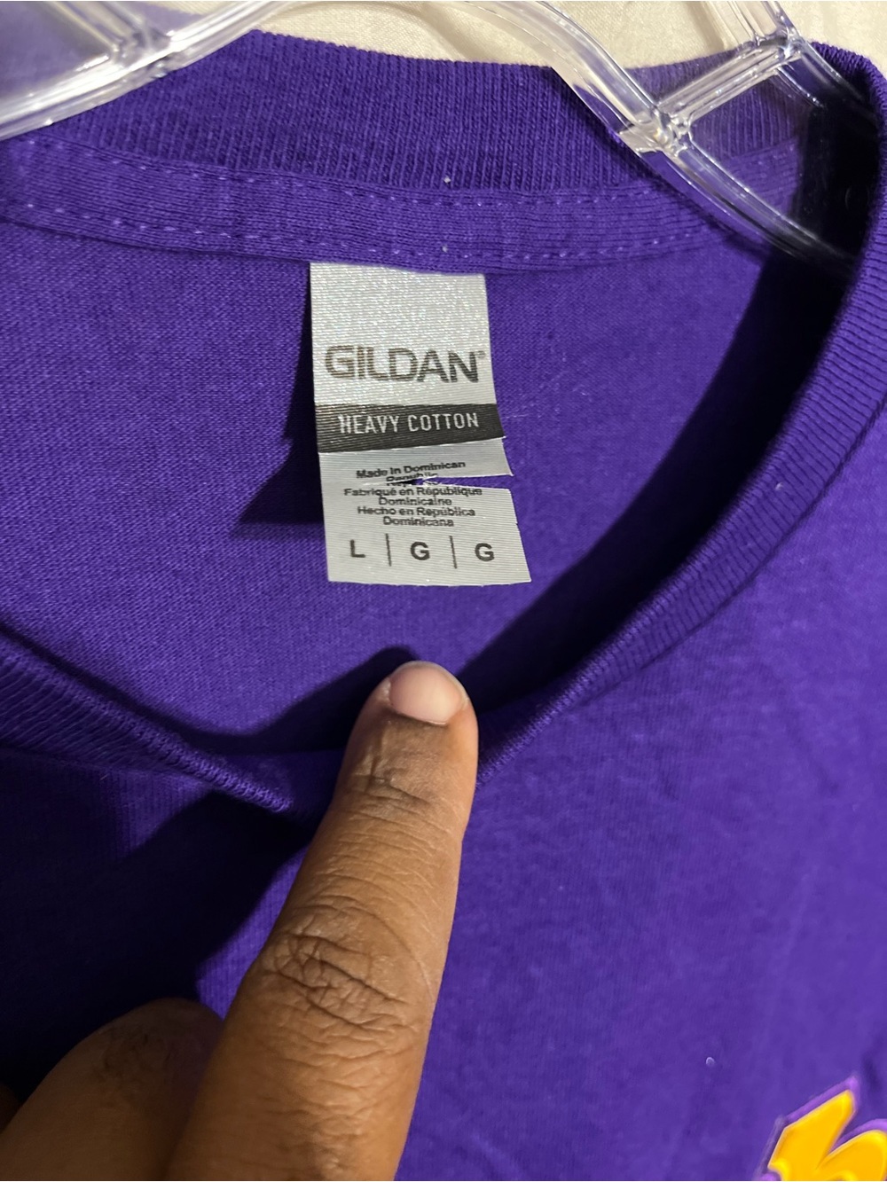 Omega Psi Phi Purple Short Sleeve Tee View 3